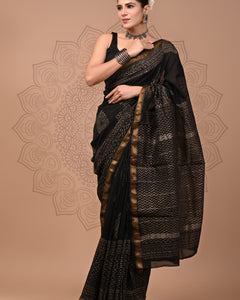 Premium Maheshwari Silk Saree (SWSRMAH135)