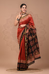Premium Maheshwari Silk Saree (SWSRMAH127)