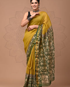 Premium Maheshwari Silk Saree (SWSRMAH117