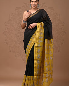 Premium Maheshwari Silk Saree (SWSRMAH116)