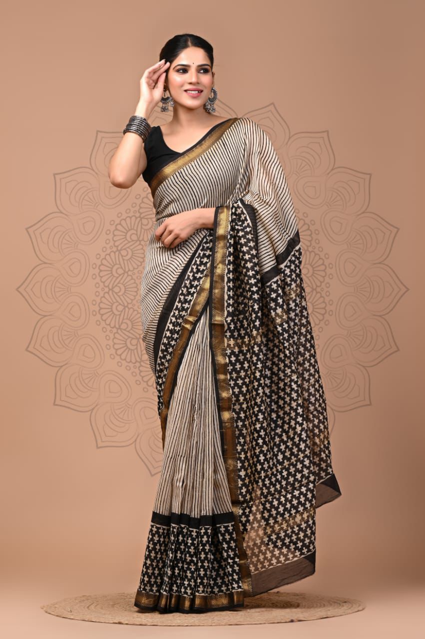 Premium Maheshwari Silk Saree (SWSRMAH114)