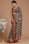 Premium Maheshwari Silk Saree (SWSRMAH113)