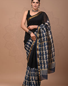 Premium Maheshwari Silk Saree (SWSRMAH112)