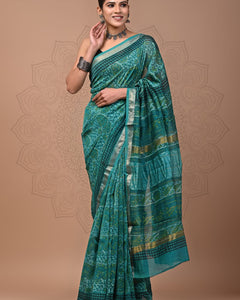 Premium Maheshwari Silk Saree (SWSRMAH111)
