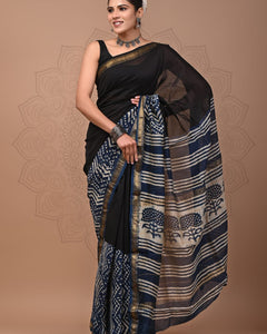 Premium Maheshwari Silk Saree (SWSRMAH109