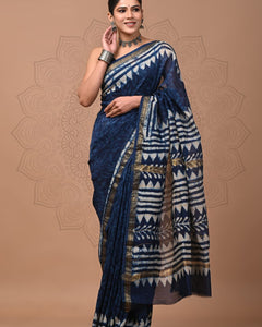 Premium Maheshwari Silk Saree (SWSRMAH102)