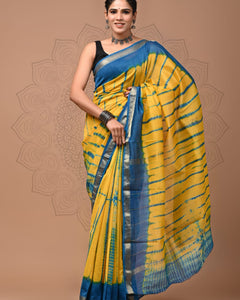 Premium Maheshwari Silk Saree (SWSRMAH91)