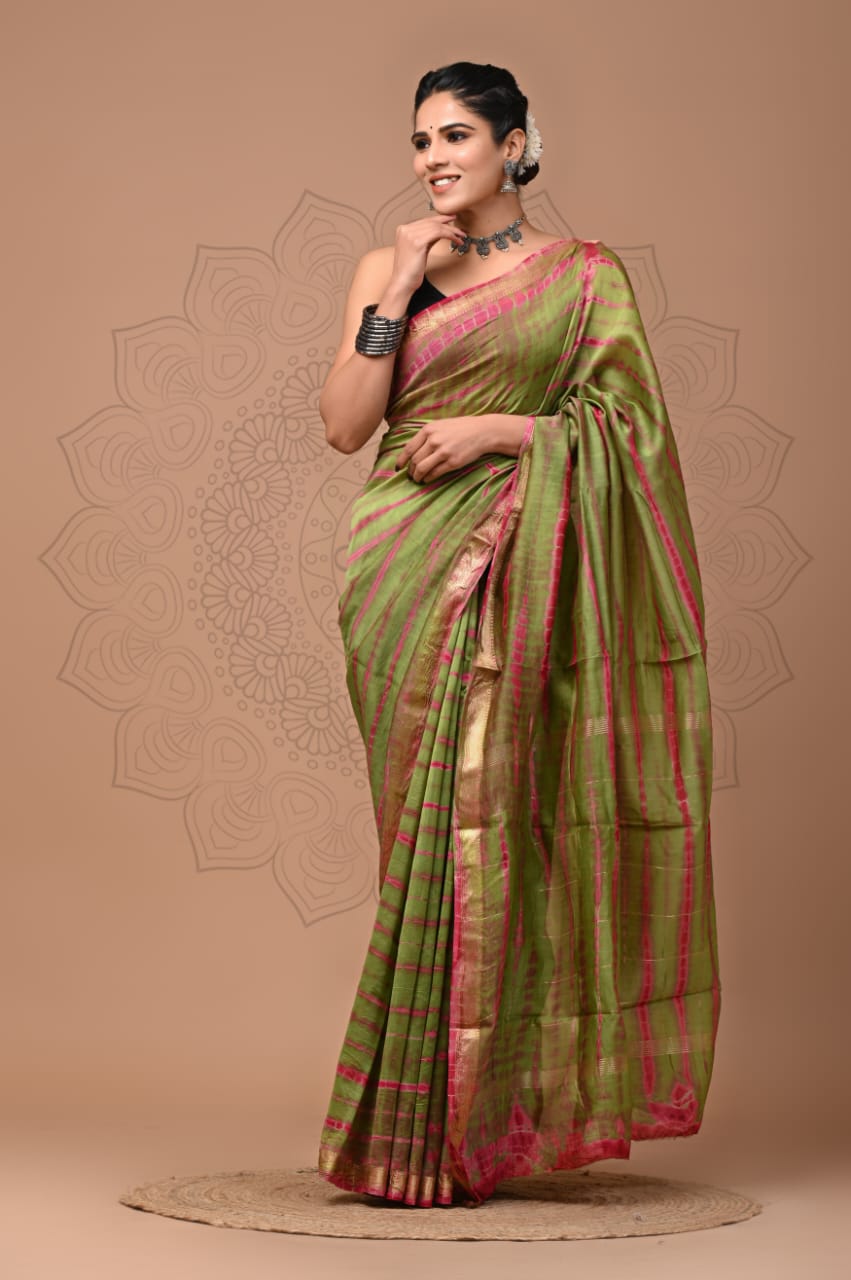 Premium Maheshwari Silk Saree (SWSRMAH90)