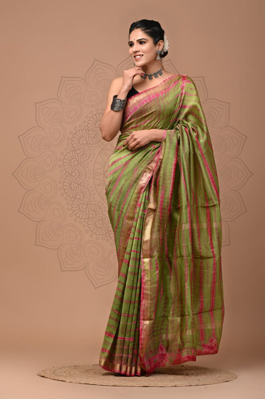Premium Maheshwari Silk Saree (SWSRMAH90)