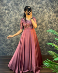 Featuring beautiful Heavy Gown with duppata Set which is beautifully decorated Embroidered🪡and Hand work. (RRRD03)