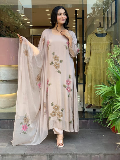 😍Presenting a New Party Wear Look Top , Pent, Duppata😍