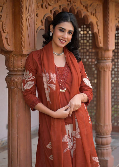 Featuring beautiful Heavy Set which is beautifully decorated All over Handwork🪡on suit and digital print. (SWDH02)