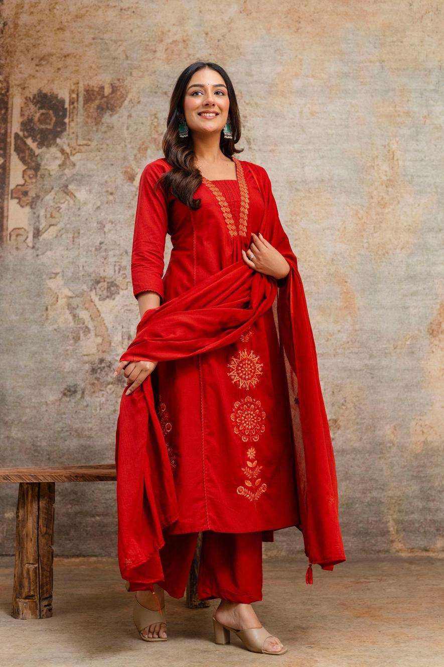 Featuring beautiful Heavy Set which is beautifully decorated All over Handwork🪡on suit and digital print. (SWDH03)