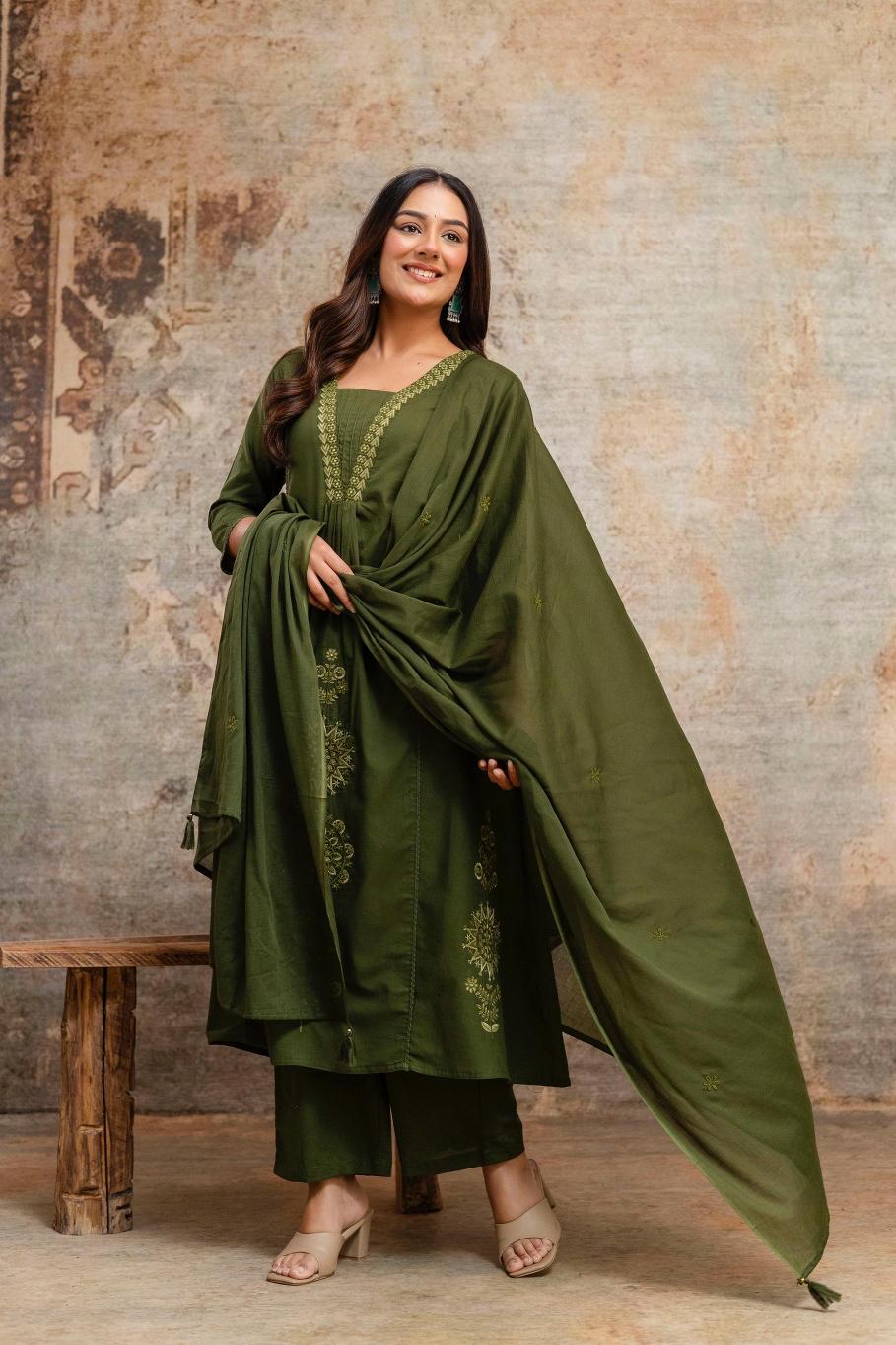 Featuring beautiful Heavy Set which is beautifully decorated All over Handwork🪡on suit and digital print. (SWDH03)