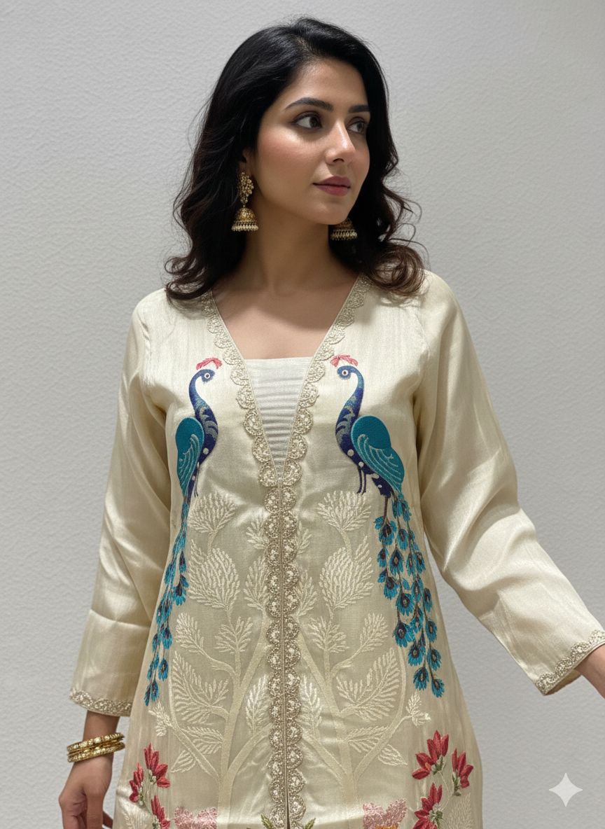 Featuring beautiful Heavy Set which is beautifully decorated Embroidered🪡and work.  (SWDH06)