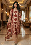 New In Ajrakh Cotton Suit Set  Crafted in 100% pure cotton (RD01)