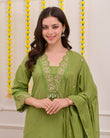 Look straight out of a dreamy movie set as you turn around and walk in this elegant flaired suit! The perfect of traditional wear. (SWSK02)