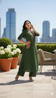🌹🌹 fine Cotton flex fabric beautiful embroidery on neck, sleeves, pocket Kurti with plazo with cotton cotton flex🌹🌹 (SWSK03)