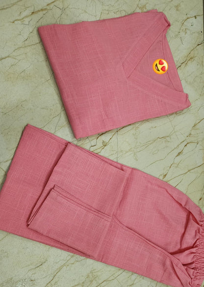 Upgrade your office wear wardrobe with this classy yet chic monochrome pant-set for all day comfort and trendy look🌸🌸 (SWSK12)