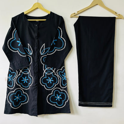 💕💝Whimsical whites/ black / blue  and everything nice! 😍✨ Our  Power Pause Co-ord Set is your perfect summer essential! 🤍🖤☀️✨(SWSK28)