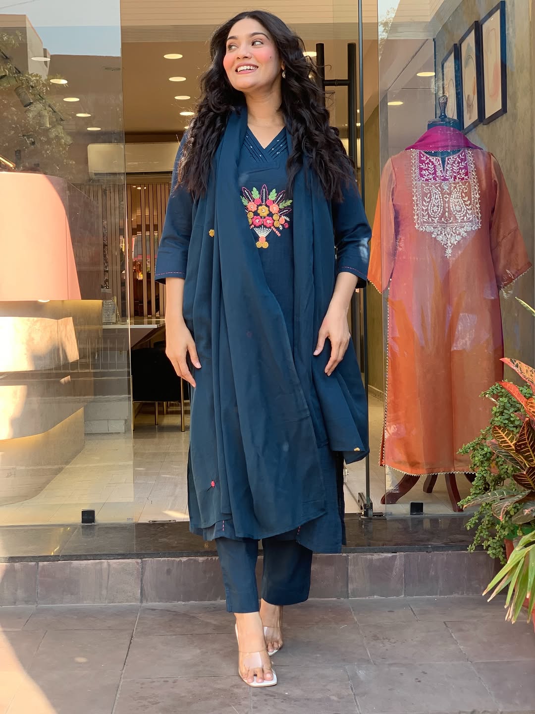 Introducing the latest addition to our fashion collection the strength kurta Style made from cotton (SWSK33)