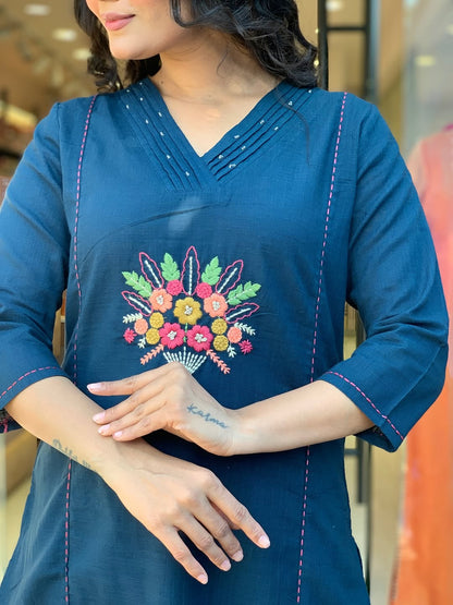 Introducing the latest addition to our fashion collection the strength kurta Style made from cotton (SWSK33)