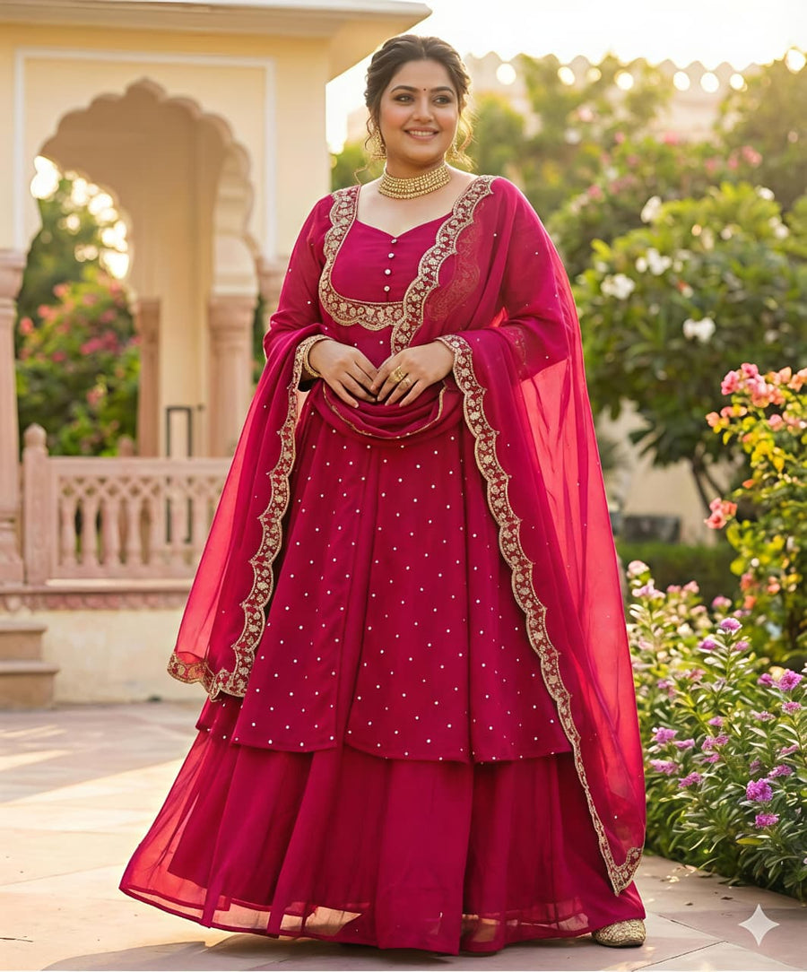 Tradition Meets Modern Grace in This Stunning Ethnic Ensemble (RRRD31)