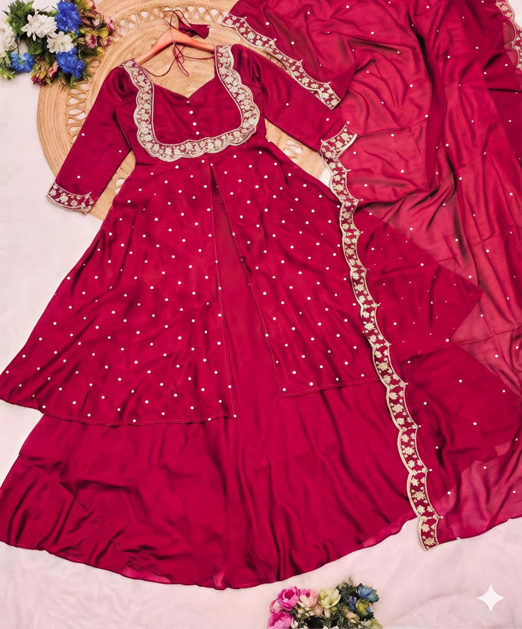 Tradition Meets Modern Grace in This Stunning Ethnic Ensemble (RRRD31)