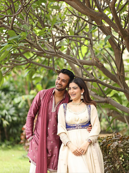 NEW LAUNCHING  3 PIECE  SUIT SET WITH BEAUTIFUL YOKE (RRRD32)