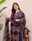 Traditional Printed Kurta Set for Women with Designer Dupatta(SWSK38)