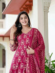 Women Ethnic Printed Kurta Set with Dupatta – Festive & Wedding Wear(SWSK39)
