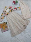 Ivory Blossom Grace Anarkali Suit ✨🌸(RRRD34)