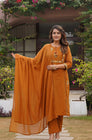 🌹🌹 fine Cotton fabric with beautiful embroidery on neck, sleeves, Kurti with plazo with one side pocket on pant(SWSK59)