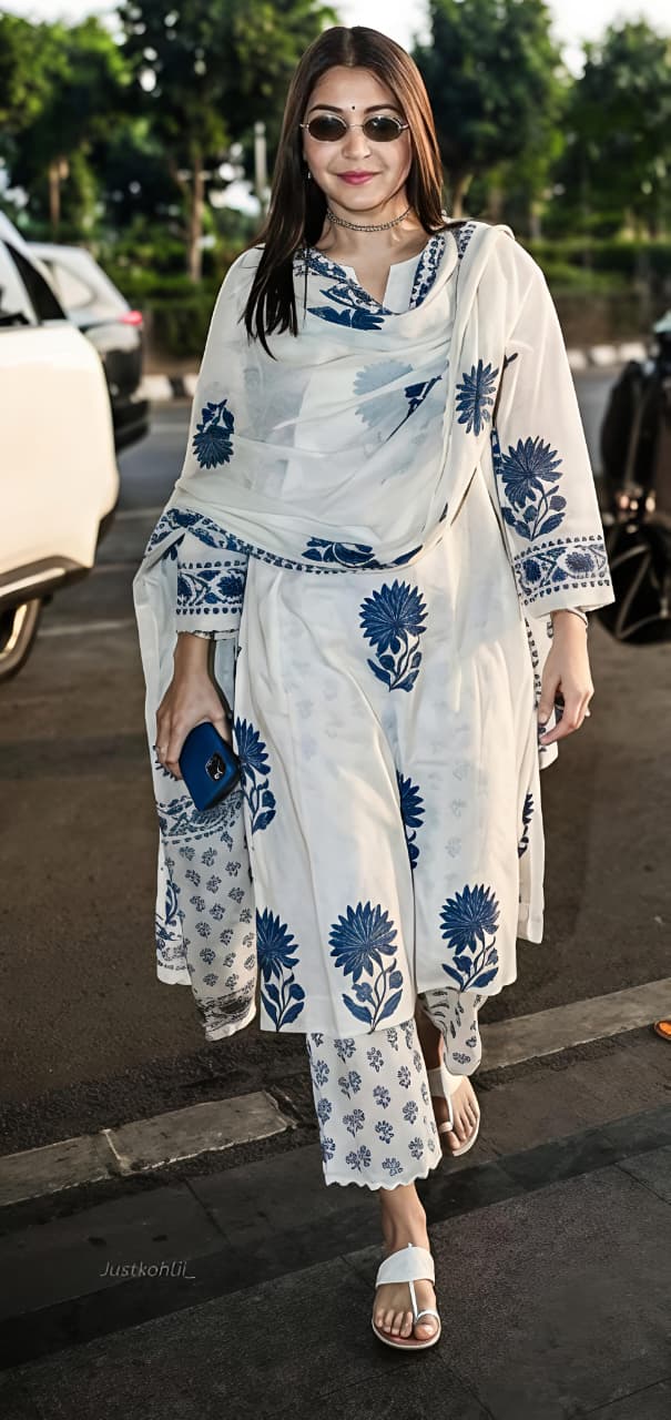 Simple yet elegant This is how we describe our latest launch printed Cotton set fits well for a day event in the festival on front iner Liling💃💃💃(RD41)