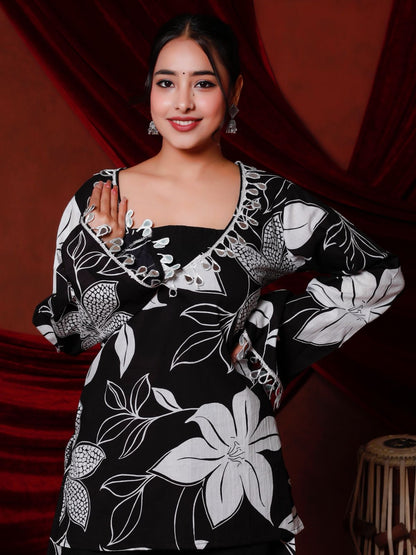 💕💕Adorn Yourself in Festive Elegance with this Stunning Maroon Floral Coord Set🌸🌸(RRRD37)