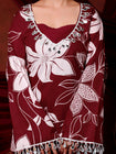 💕💕Adorn Yourself in Festive Elegance with this Stunning Maroon Floral Coord Set🌸🌸(RRRD37)