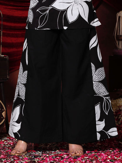 💕💕Adorn Yourself in Festive Elegance with this Stunning Maroon Floral Coord Set🌸🌸(RRRD37)