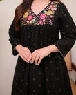 For a Festive gathering, you'll can opt for our  Mahroon Black simple  suit(SWSK62)