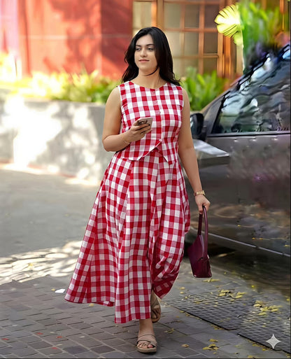 Pure love, pure cotton - this cotton skirt set is breezy(RD46)