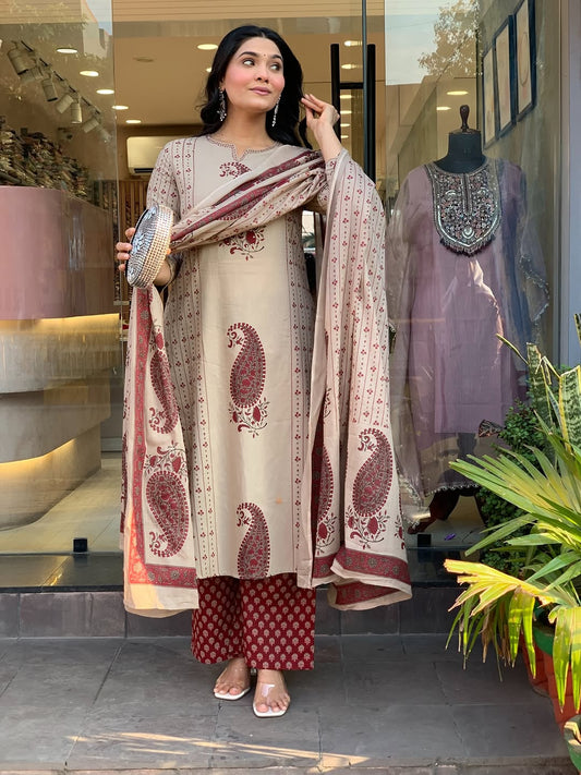 Premium cotton straight kurti dress (RD48)