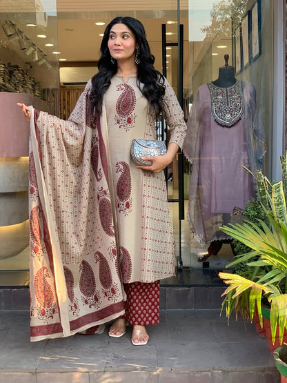 Premium cotton straight kurti dress (RD48)