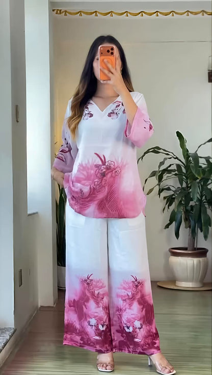 Premium Tie & Dye Cotton Co-ord Set (RD56)