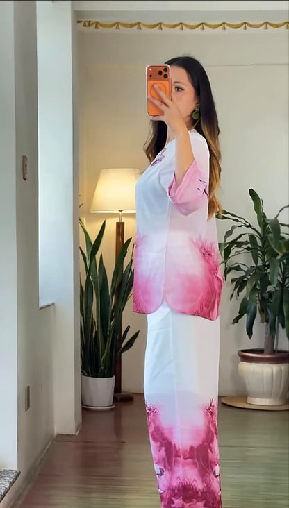 Premium Tie & Dye Cotton Co-ord Set (RD56)