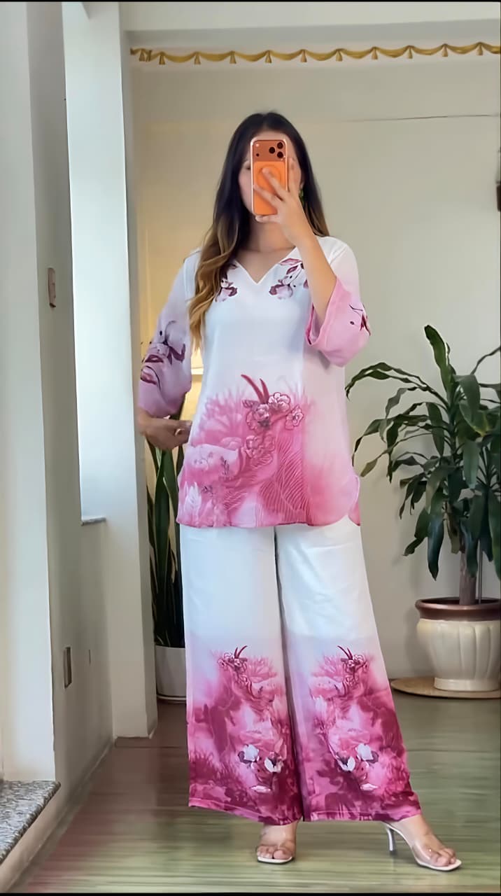 Premium Tie & Dye Cotton Co-ord Set (RD56)