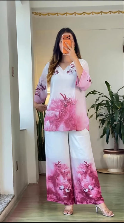 Premium Tie & Dye Cotton Co-ord Set (RD56)