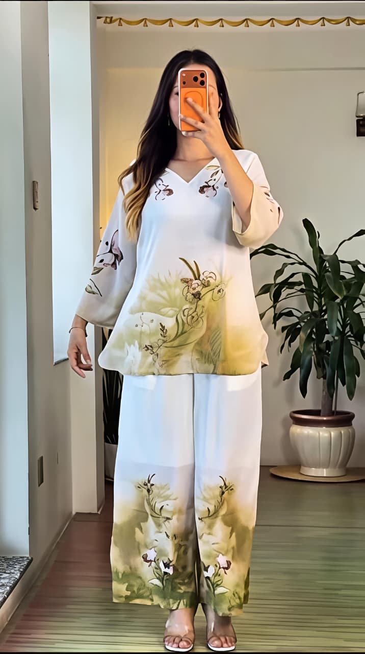 Premium Tie & Dye Cotton Co-ord Set (RD56)