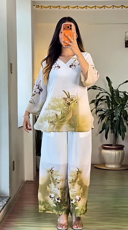 Premium Tie & Dye Cotton Co-ord Set (RD56)
