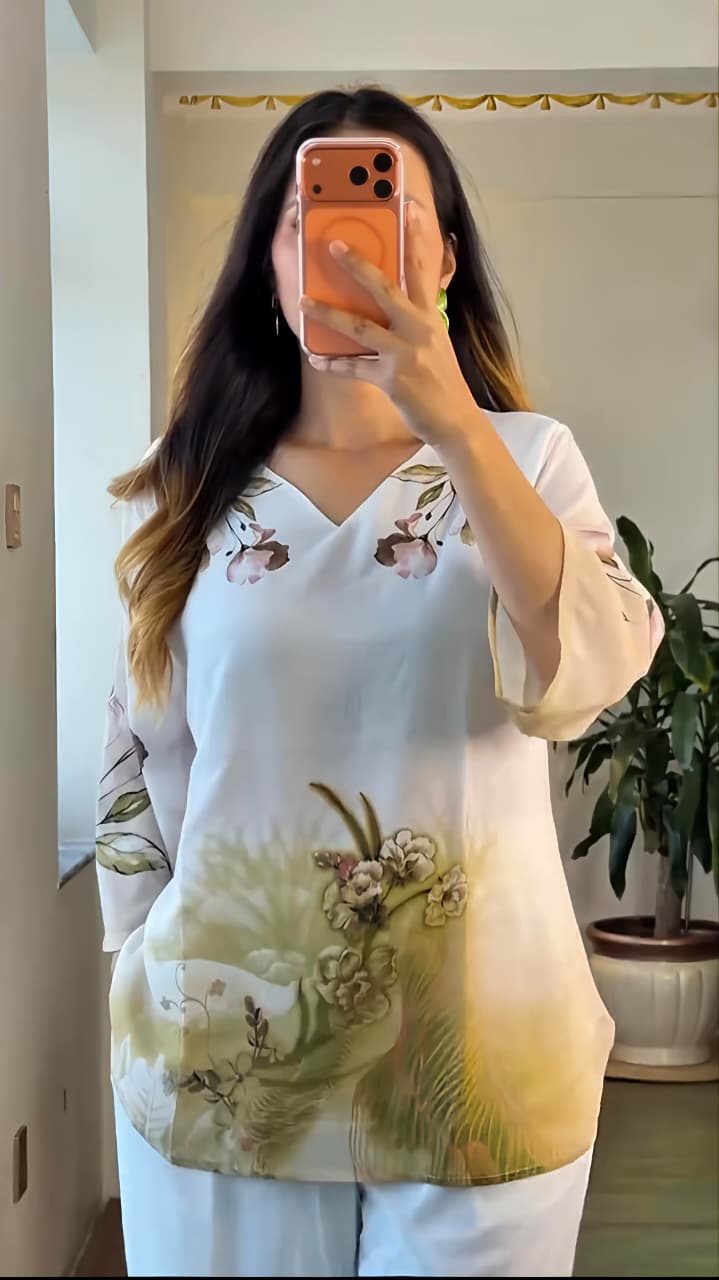 Premium Tie & Dye Cotton Co-ord Set (RD56)