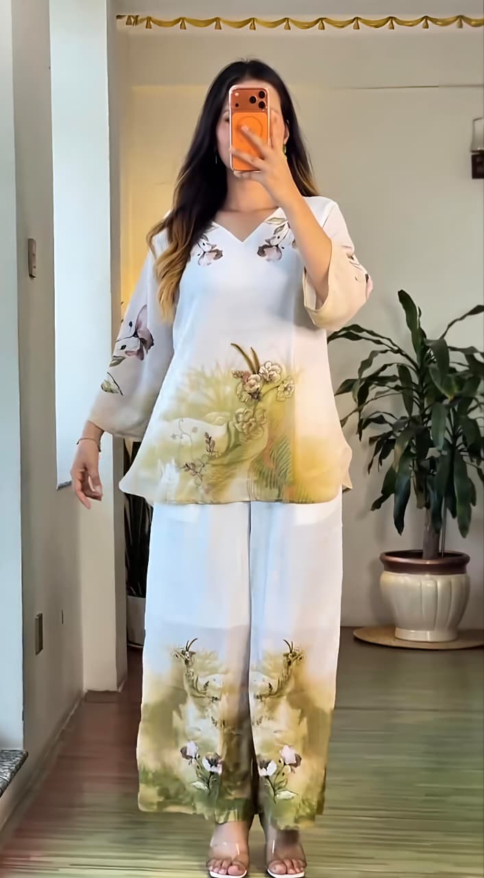 Premium Tie & Dye Cotton Co-ord Set (RD56)