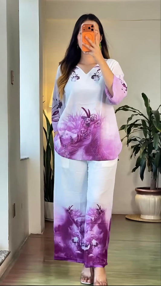 Premium Tie & Dye Cotton Co-ord Set (RD56)